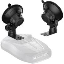 Radar Detector Mount,Car Radar mounting Bracket Suction Cup Holder,Windshield and Dashboard Radar Detector Suction Mount,for Cobra Escort Big white