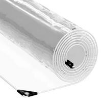 vidaXL Tarpas 350 gsm Skaidrus 5 x 7 m PVC