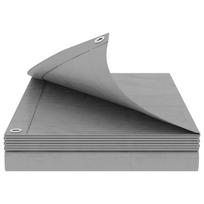vidaXL Tent su kilpom Šviesiai pilka 4 x 5 m 90 gsm PE