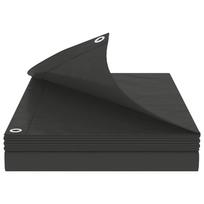 vidaXL Tent su kilpom Antracito pilka 3 x 6 m 90 gsm PE
