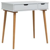 vidaXL Makiažo stalas FAUSKE Balta 76 x 50 x 78 cm