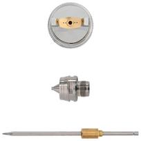 vidaXL HVLP purkštuvas su antgaliu 1,7 mm antgalis Sidabrinė
