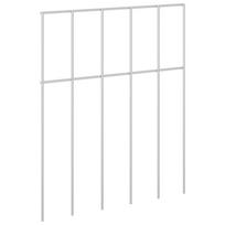 vidaXL Sodo tvoros plokštė 48 vnt. 25 x 30 cm Galvanizuotas plienas