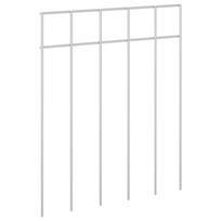 vidaXL Sodo tvoros plokštė 48 vnt. 25 x 30 cm Galvanizuotas plienas