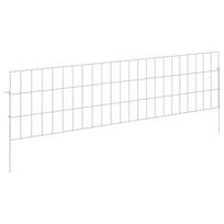 vidaXL Sodo tvora su kuoliukais 24 vnt. 115 x 30 cm