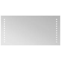 vidaXL LED vonios veidrodis Skaidrus 40 x 20 cm grūdintas stiklas