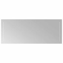 vidaXL LED vonios veidrodis Skaidrus 100 x 40 cm grūdintas stiklas