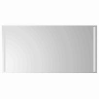 vidaXL LED vonios veidrodis Skaidrus 100 x 50 cm grūdintas stiklas