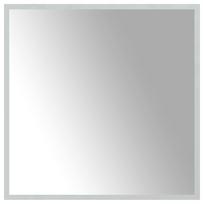 vidaXL LED vonios veidrodis Skaidrus 60 x 60 cm grūdintas stiklas