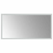 vidaXL LED vonios veidrodis Skaidrus 60 x 30 cm grūdintas stiklas