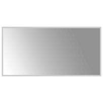 vidaXL LED vonios veidrodis Skaidrus 100 x 50 cm grūdintas stiklas