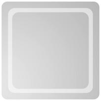 vidaXL LED vonios veidrodis Skaidrus 60 x 60 cm grūdintas stiklas