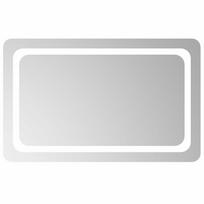 vidaXL LED vonios veidrodis Skaidrus 80 x 50 cm grūdintas stiklas