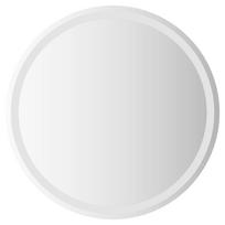vidaXL LED vonios veidrodis Skaidrus Ø 70 cm grūdintas stiklas