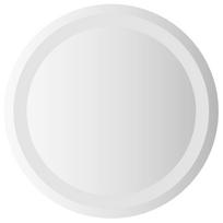 vidaXL LED vonios veidrodis Skaidrus Ø 40 cm grūdintas stiklas