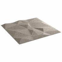 vidaXL Sienų plokštės 48 vnt. 50 x 50 cm Betono pilka XPS Putplastis