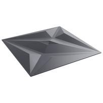 vidaXL Sienų plokštės 24 vnt. 50 x 50 cm Star Pilkas XPS Putplastis