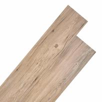 vidaXL Grindų lentos Ąžuolo ruda 5,26 m² 18 vnt. PVC