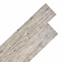 vidaXL Grindų lentos Plautos ąžuolo 5,26 m² 18 vnt. PVC