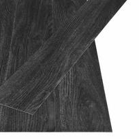 vidaXL Savaime besiūlių grindų lenta Antracito 4,46 m² 32 vnt. PVC