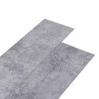 vidaXL Grindų lentos Cementas pilkas 5,02 m² 36 vnt. PVC