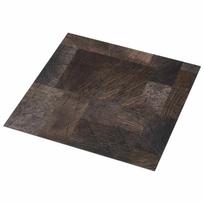 vidaXL Grindų lentos Medinė struktūra ruda 5,11 m² 55 vnt. PVC