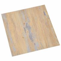 vidaXL Savesiūnančių Grindų Plokštės Ruda ir pilka 30,5 x 30,5 cm
