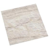 vidaXL Savesiūnančių Grindų Plokštės Smėlio 30,5 x 30,5 cm 20 vnt. PVC