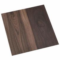 vidaXL Savesiūnančių Grindų Plokštės Tamsiai rudas 30,5 x 30,5 cm