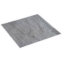 vidaXL Savesiūnančių Grindų Plokštės Ruda ir antracito 30,5 x 30,5 cm