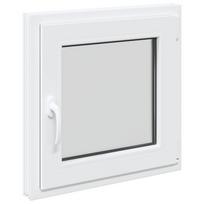 vidaXL Bendras lango vidinis atspalvis baltas RISOR 60 x 60 cm