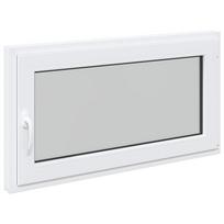 vidaXL Bendras lango vidinis atspalvis baltas RISOR 110 x 60 cm