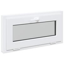 vidaXL Bendras lango vidinis atspalvis baltas RISOR 80 x 40 cm