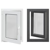 vidaXL Bendras lango vidinis atspalvis baltas RISOR 50 x 75 cm
