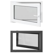 vidaXL Bendras lango vidinis atspalvis baltas RISOR 90 x 50 cm