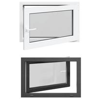 vidaXL Bendras lango vidinis atspalvis baltas RISOR 90 x 60 cm