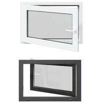 vidaXL Bendras lango vidinis atspalvis baltas RISOR 90 x 60 cm