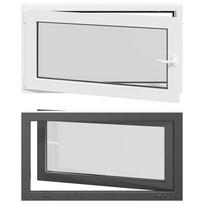 vidaXL Bendras lango vidinis atspalvis baltas RISOR 110 x 50 cm