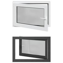 vidaXL Bendras lango vidinis atspalvis baltas RISOR 90 x 70 cm