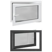 vidaXL Bendras lango vidinis atspalvis baltas RISOR 90 x 50 cm