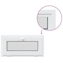 vidaXL Bendras lango vidinis atspalvis baltas RISOR 75 x 40 cm