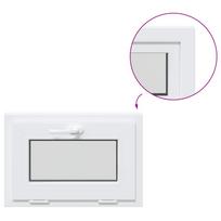 vidaXL Bendras lango vidinis atspalvis baltas RISOR 60 x 45 cm