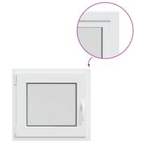 vidaXL Bendras lango vidinis atspalvis baltas RISOR 60 x 50 cm