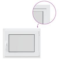vidaXL Bendras lango vidinis atspalvis baltas RISOR 75 x 50 cm