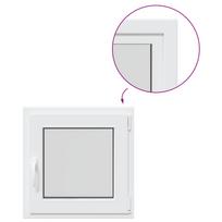 vidaXL Bendras lango vidinis atspalvis baltas RISOR 55 x 55 cm