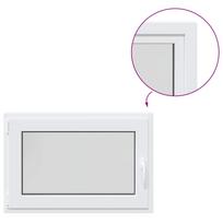 vidaXL Bendras lango vidinis atspalvis baltas RISOR 90 x 55 cm