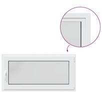 vidaXL Bendras lango vidinis atspalvis baltas RISOR 120 x 55 cm