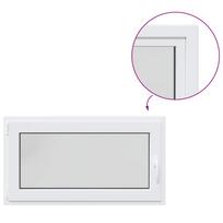 vidaXL Bendras lango vidinis atspalvis baltas RISOR 110 x 55 cm
