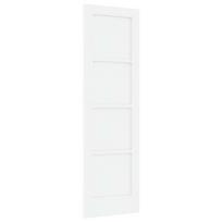 vidaXL Vidaus durys 61 x 198,5 cm fanera Balta
