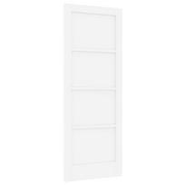 vidaXL Vidaus durys 78 x 202 cm fanera Balta